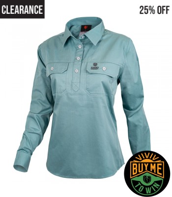 Women's Done & Dusted Shirt - Nile Blue
